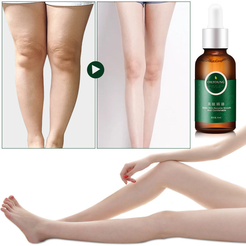 Calf, belly shaping, leg firming, beautiful legs, body massage and massage oil