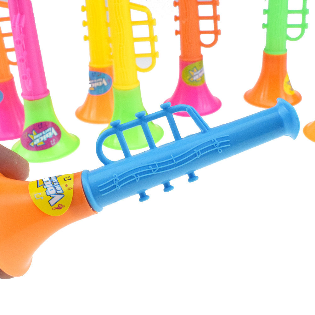 11CM multicolor mini plastic trumpet