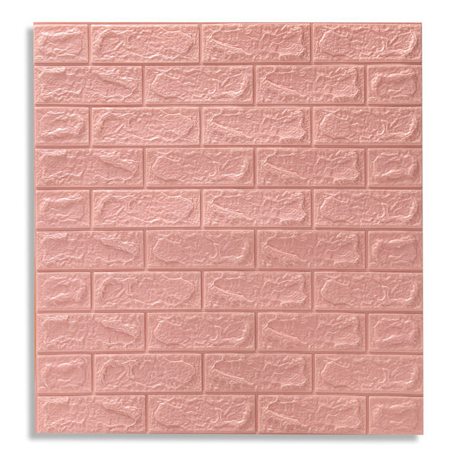 Waterproof anti-collision background wall brick pattern wallpaper