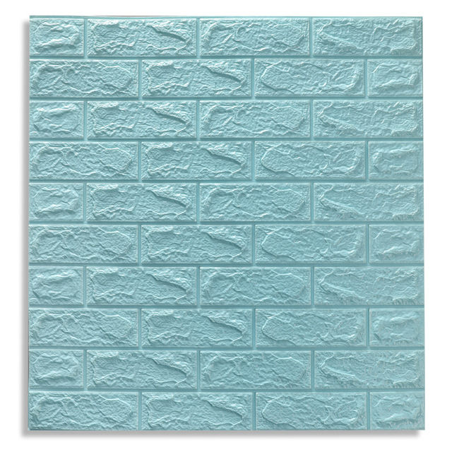 Waterproof anti-collision background wall brick pattern wallpaper