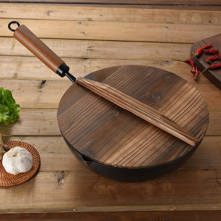 Iron Pan Traditional Iron Wok Handmade