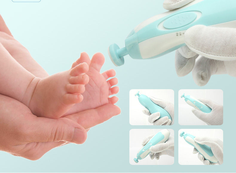 Ultra-quiet electric baby manicure