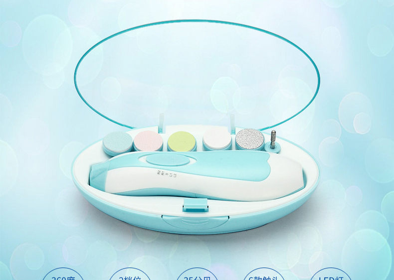 Ultra-quiet electric baby manicure