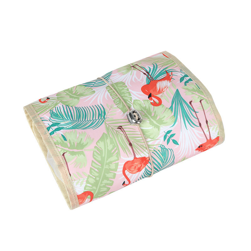 Cosmetic bag foldable and detachable hanging bag four-in-one wash bag