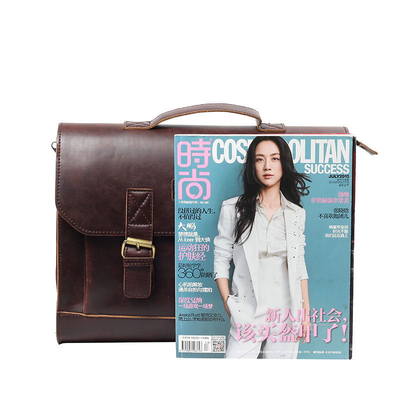The original design of explosion models 2022 male package business package Crazy Horse Leather Handbag briefcase men's classic single shoulder bag