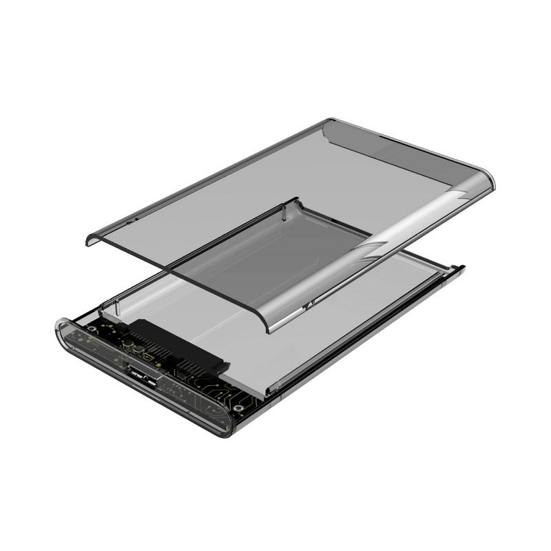 Transparent hard disk box