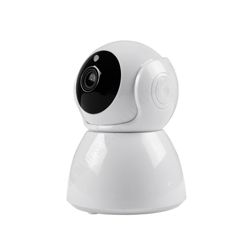 1080P Wifi IP Baby Camera H.265 Camera Cloud Storage Free PTZ & Wide Angle Motions Detection Camera