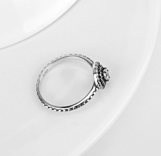 925 Sterling Silver Diamante Ring