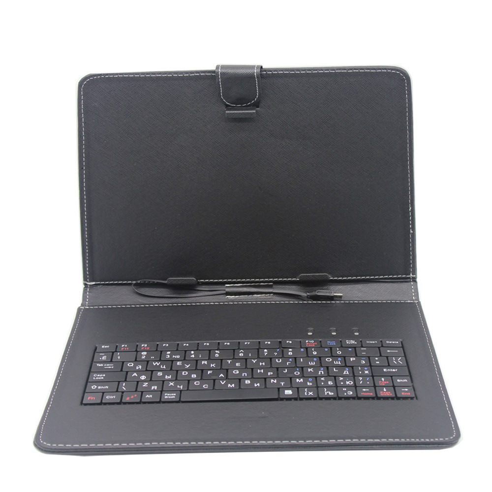 US Folio PU Leather Keyboard Case Cover For 8/9/9.7/10 Inch Tablet