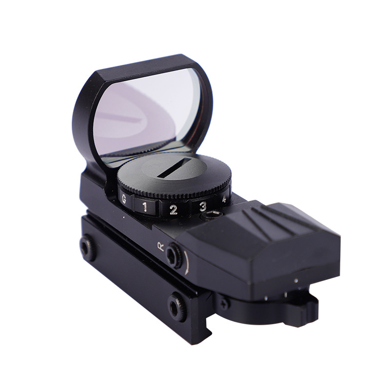 The Red Dot Hologram In The Monocular Holographic Telescope Is Easy To Carry Outdoors, And The Red And Green Dots Alternate Metal Material
