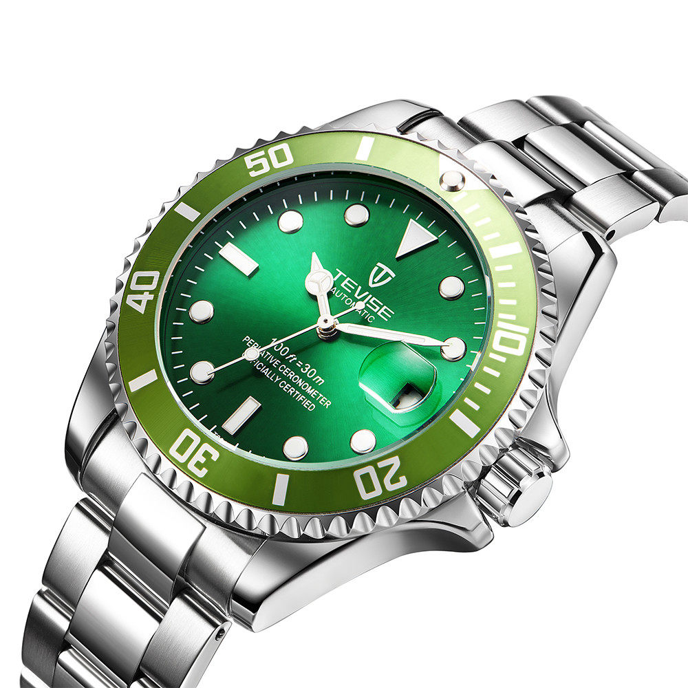 Watches Wholesale Custom Explosions Green Water Ghost Quartz Watch Waterproof Men's Watch Men's Watch