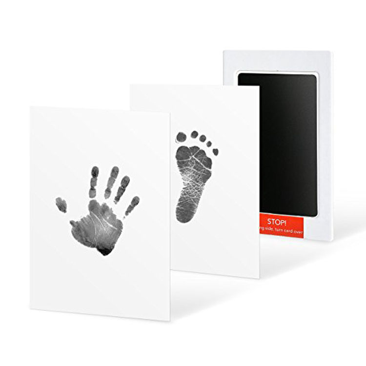 Baby Disposable Ink Pad Baby Footprint Handprint Kit Family Souvenir Baby