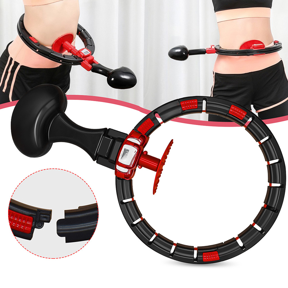 Smart Fitness Ring Detachable Auto-Spinning Exercise Slimming Sports Circle