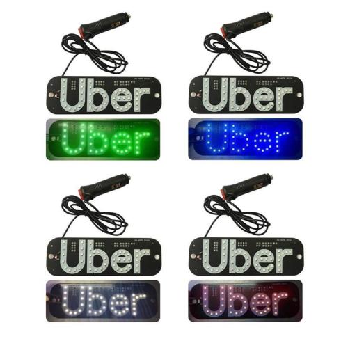 The New UBER LYFT Indicator LED Taxi Light With Switch, Roof Light 5-6V Warning Light With USB