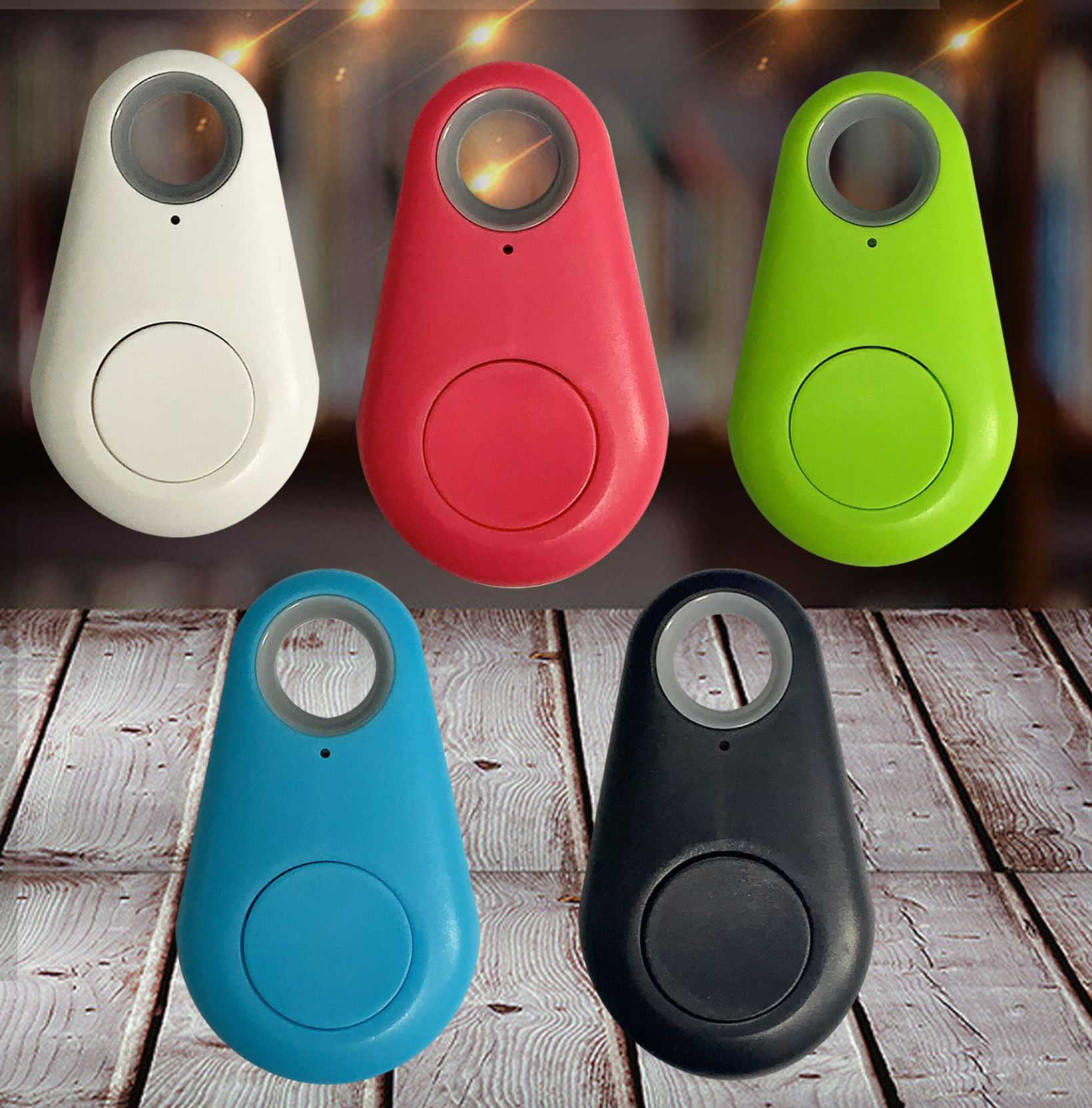 Water Drop Bluetooth Anti-lost Device Smart Two-way Alarm Tracker Wallet Mobile Phone Pet Anti-lost Device Keychain