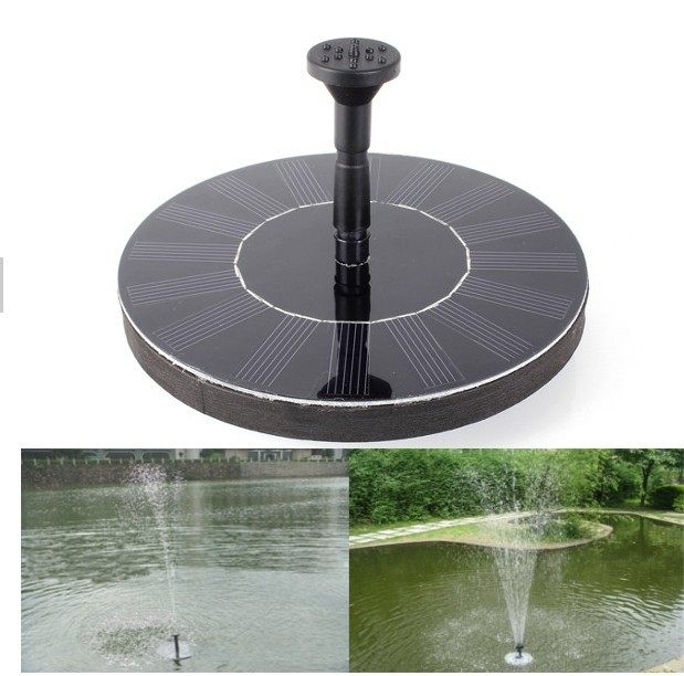 Floating Solar Fountain Round Fountain  Solar Fountain Pump Solar Fountain Pump