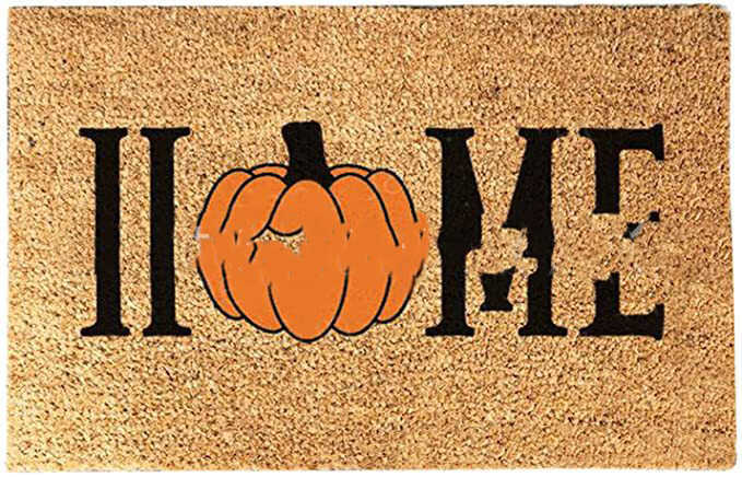 Halloween Doormat Blanket Halloween Doormat Blanket Witch Pumpkin Doormat Decoration Carpet