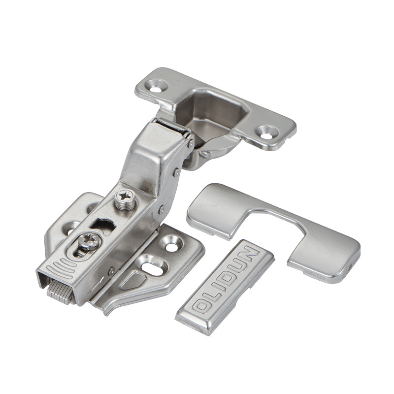 Oulidun Damping Hydraulic Hinge Fast-installed Cabinet Door Hinge Buffer Pipe Hinge Furniture Fitting OH