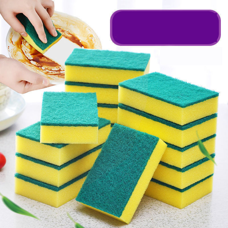 Dishwashing Sponge Wipe Kitchen Cleaning Nano Sponge Block Magic Wipe Sponge Scouring Pad Dishwashing Pot Brush Rag