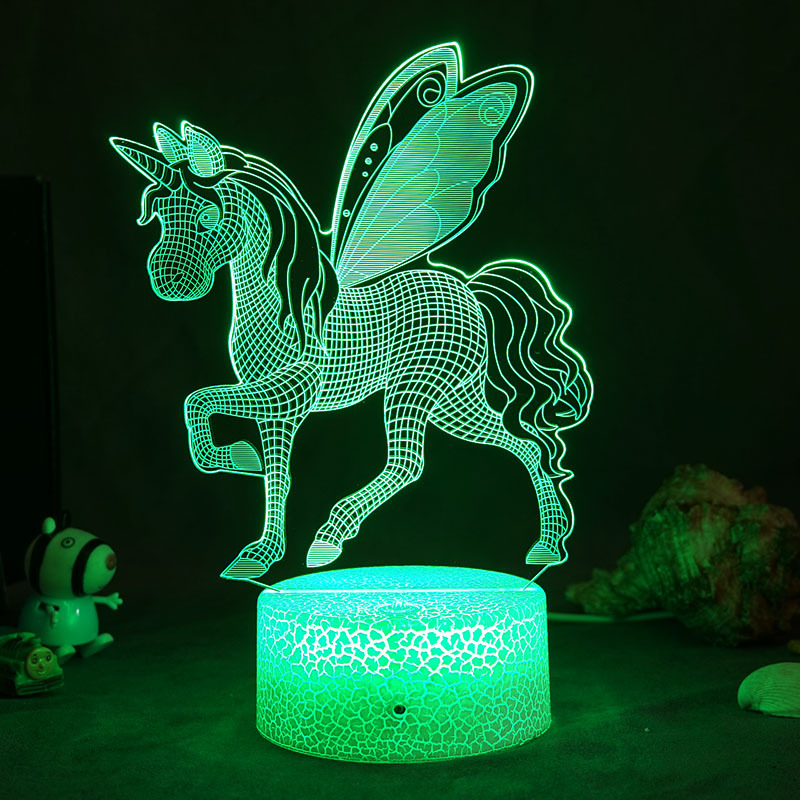 Usb Night Light Bedroom Sleeping Light Children Creative Gifts Acrylic New 2022 Table Lamp