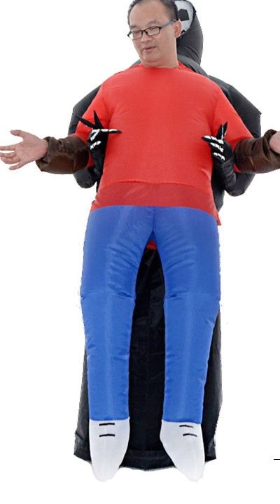 Cross-border Halloween Funny Alien Inflatable Clothes