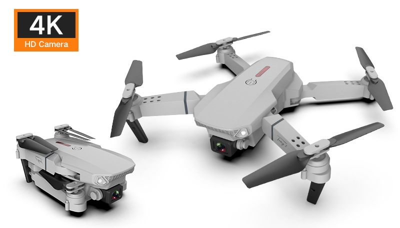E88 Remote Control Drone HD Dual 4K Aerial Photography Quadcopter Folding Child Model Airplane Remote Control Aircraft