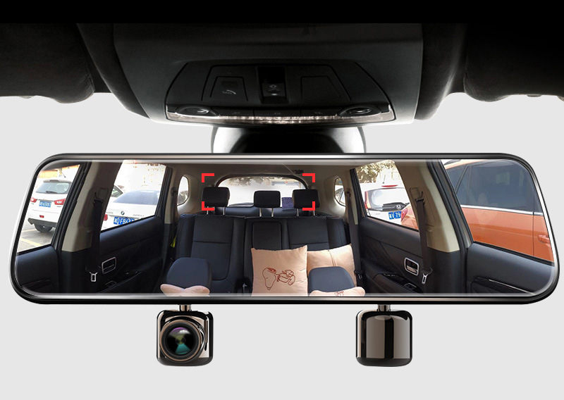 Sanlu Car 360 Panoramic Driving Recorder HD Night Vision Monitoring Rotating Dual-lens All-day Parking Monitoring
