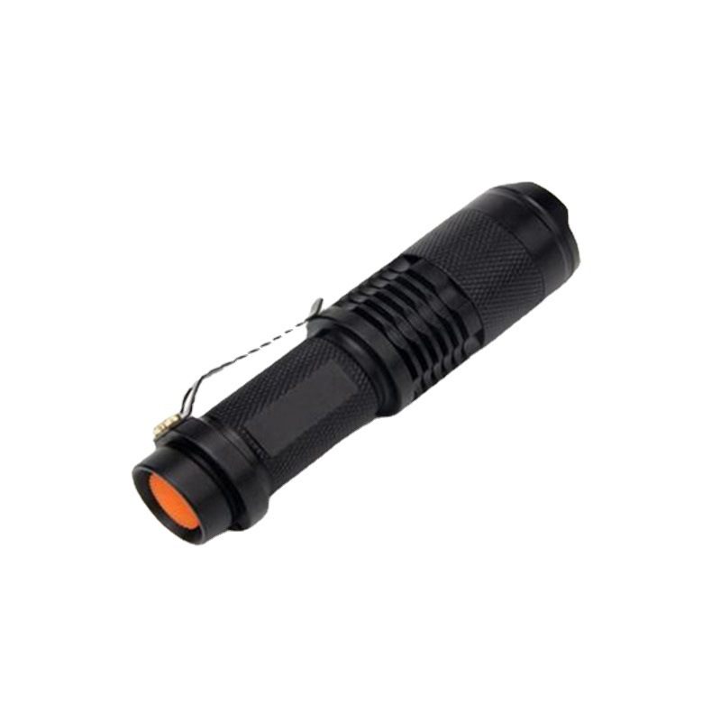 XML-T6 Mini Telescopic Zoom Rechargeable Long Shot Waterproof Glare Flashlight
