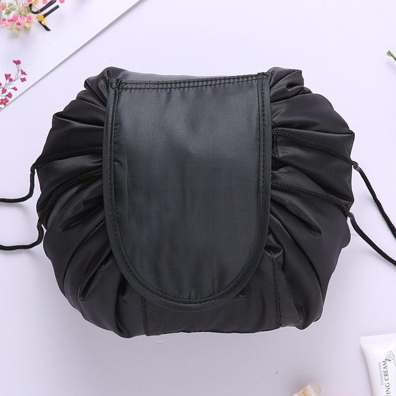 Lazy Cosmetic Bag Drawstring Travel Portable Travel storage bag