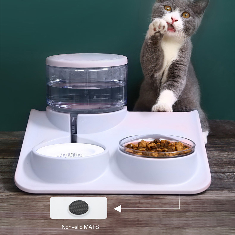 Automatic Feeder Water Fountain Flowing Non-Plug-in 1.8L