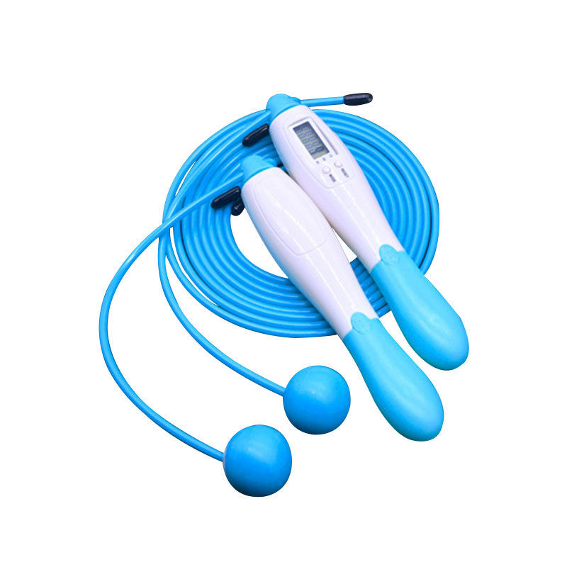 Electronic smart counting skipping rope adult fitness dual-use cordless skipping rope