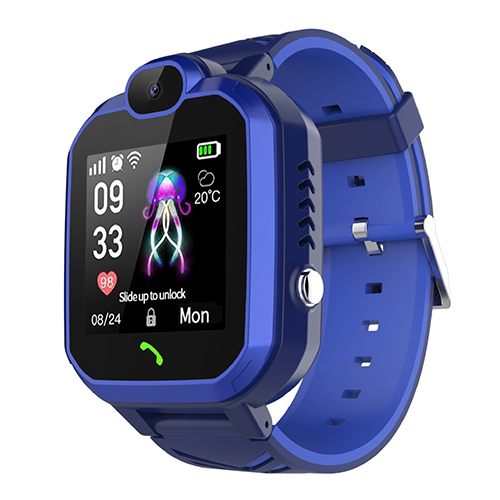 Child smart watch touch screen camera positioning
