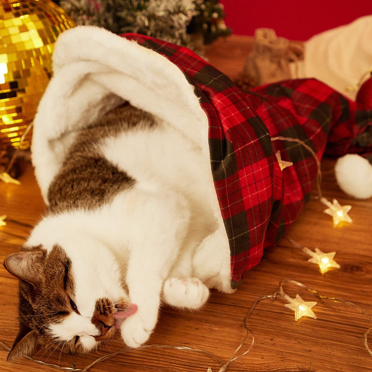 Warm Cotton Christmas Igloo Pet Nest Mat Warm Cotton Christmas Igloo Pet Nest Mat