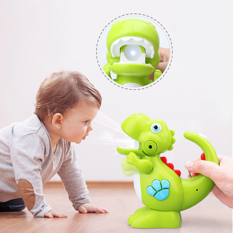Kaichi Kai Chi Puzzle Children's Dinosaur Toy Simulation Animal Sound And Light Music Baby Night Market Stall Supply