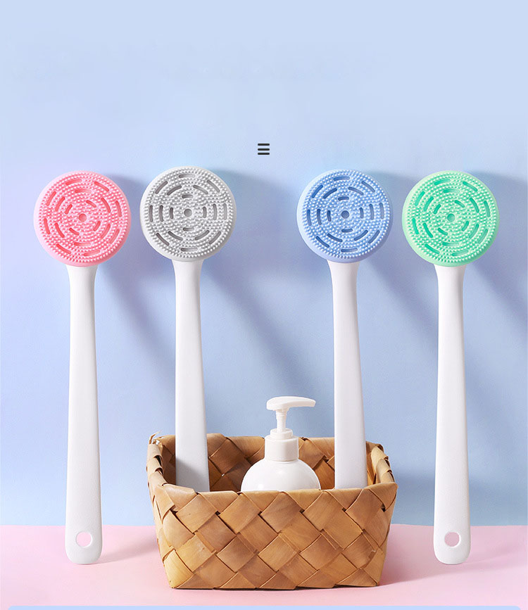 Buy quality Silicone Bath Brush New Silicone Bath Brush Scrubbing Brush