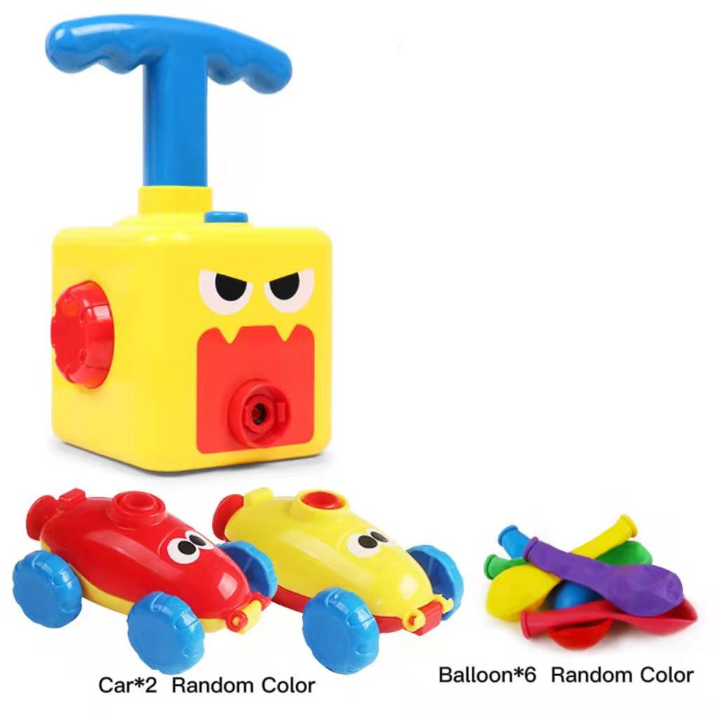 Balloon Zoom Red Car Set with Astronaut, Mult