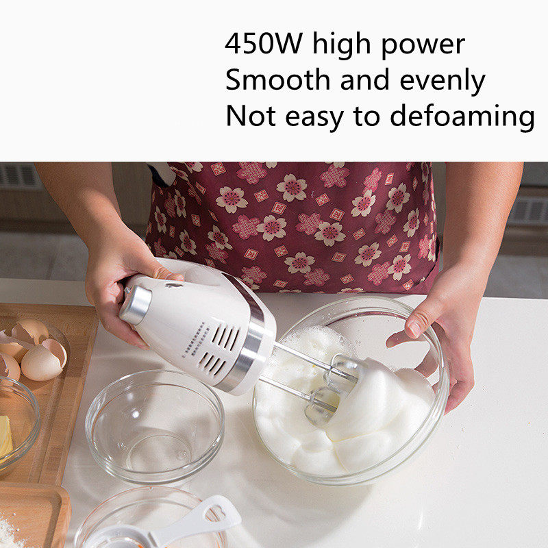 Egg beater electric household high power 450W hand-held egg beater