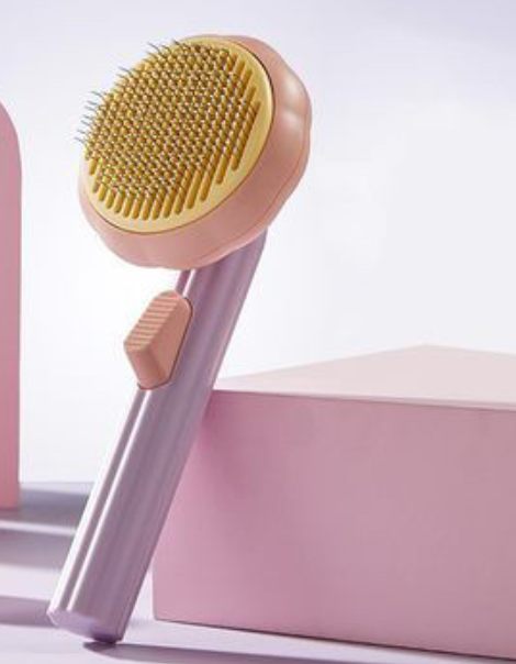 [Spot Second Hair] Factory Direct Selling Pumpkin Cat Comb Comb Brush To Remove Floating Hair Cat Comb Needle Comb Massage Comb