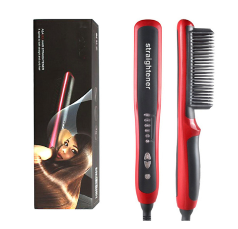 New Lazy Electric Hair Straightening Comb 908-B Pull And Roll Two Stereotypes Do Not Hurt Hair Inside Buckle Curling Iron