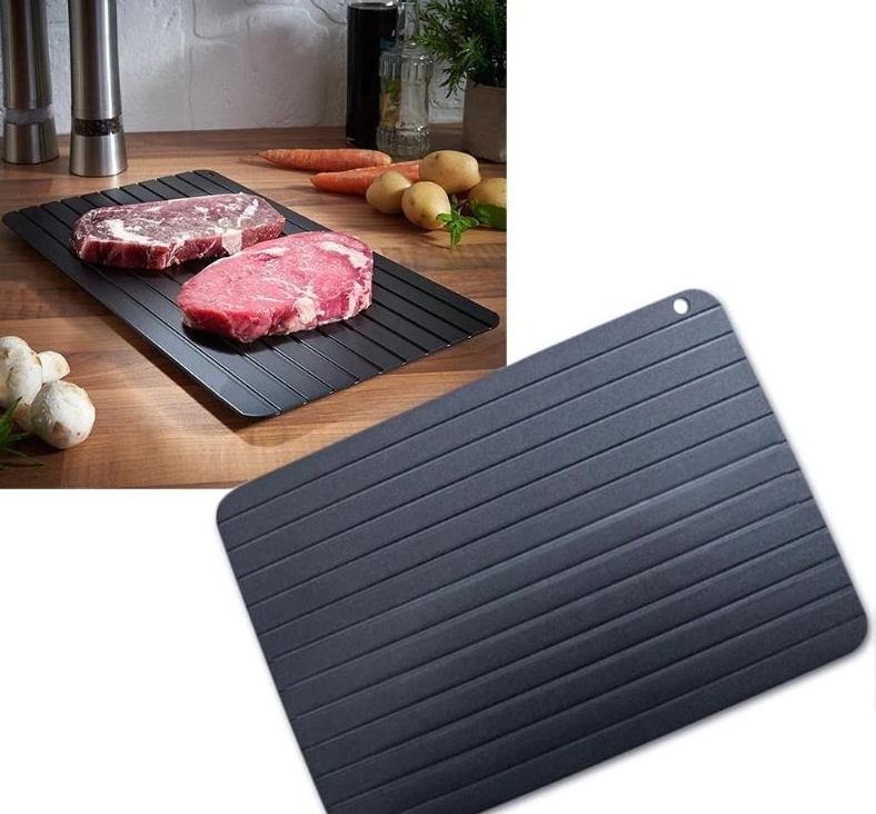 Quick Thawing Plate Steak Frozen Meat Food Thawing Plate Food Rapid Thawing Cutting Board