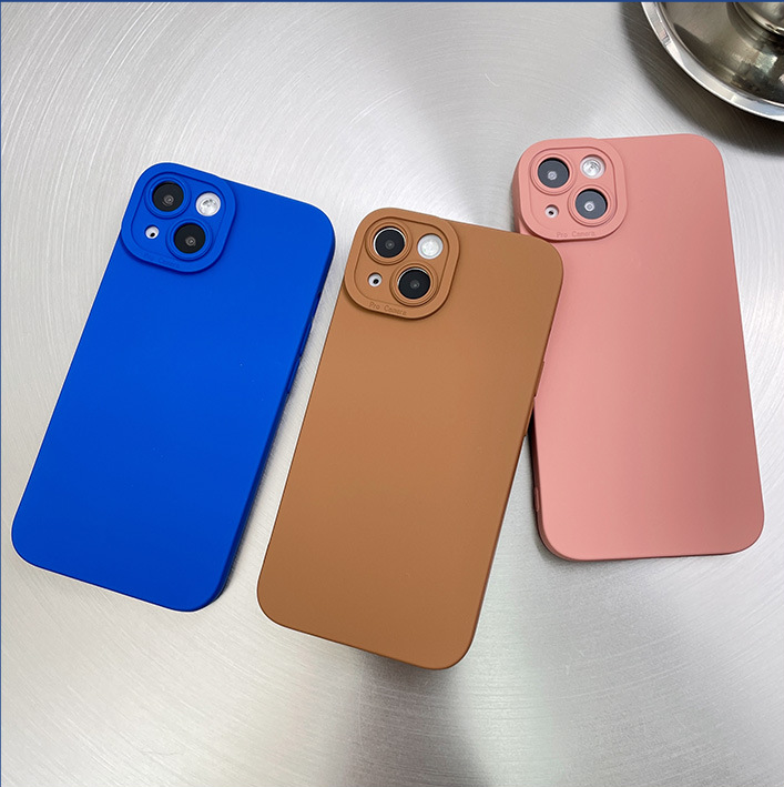 Klein Blue Suitable For Apple 13 Mobile Phone Shell Fine Hole IPhone12Pro Max Silicone 11/XS MAX Soft Shell