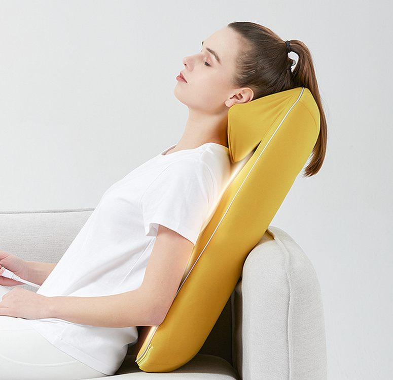Car Massager Multifunctional Whole Body Home Cushion Chair Cushion Neck Waist Shoulder Heating Car Massage Cushion