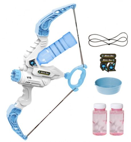 Cross-border New Bubble Water Gun Two-in-one Porous Bubble Children's Toy Blister Bow And Arrow Gatling Bubble Machine