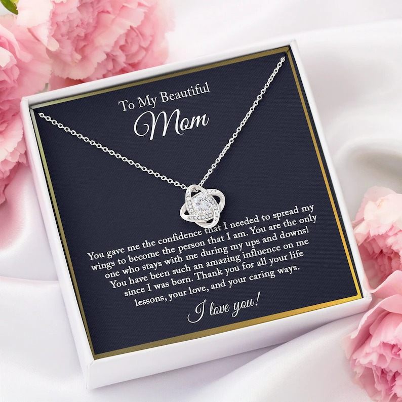 Amazon Factory S925 Silver Eternal Heart Clover Necklace Pendant Cross Border Mother's Day Valentine's Day Pendant