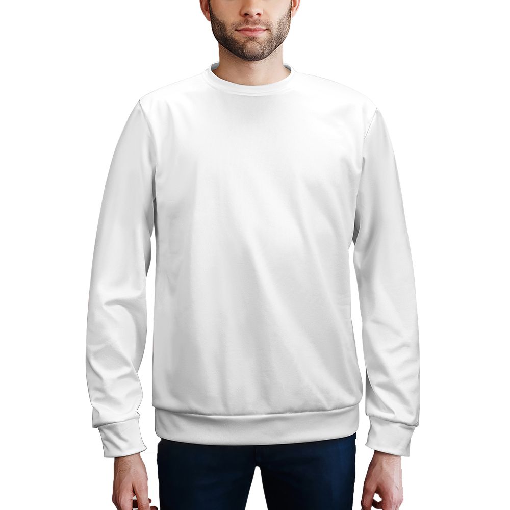 Full Print Pullover Sweatshirt