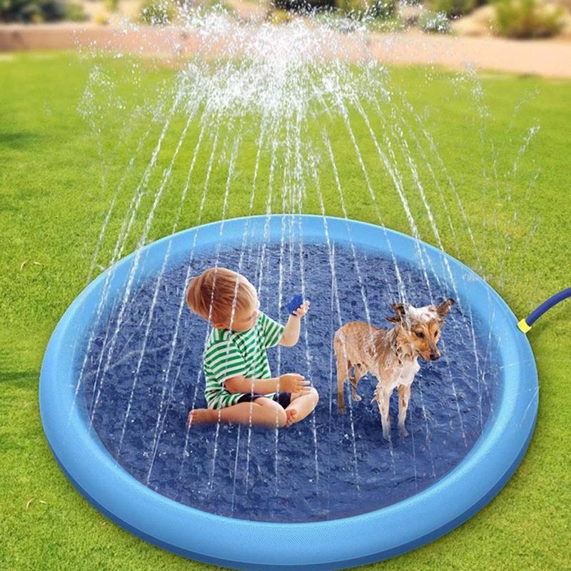 Manufacturers Spot Pet Spray Pad Children Sprinkler Splash Pad Dog Cat Game Bath Pool Massage Toys