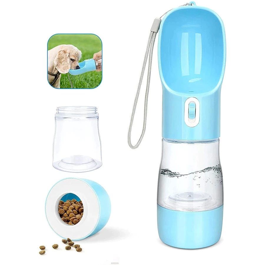 Pet Outdoor Water Cup Portable Accompanying Cup Feeding Cup Dog Waterer Cat Travel Dual-use Drinking Cup