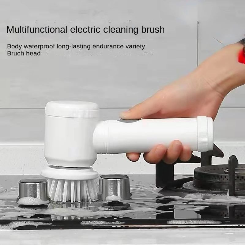 Handheld Wireless Cleaning Brush Kitchen Household Dishwashing Brush Pot Multi-functional Brush Electric Cleaning Brush Bathtub Brush Sink
