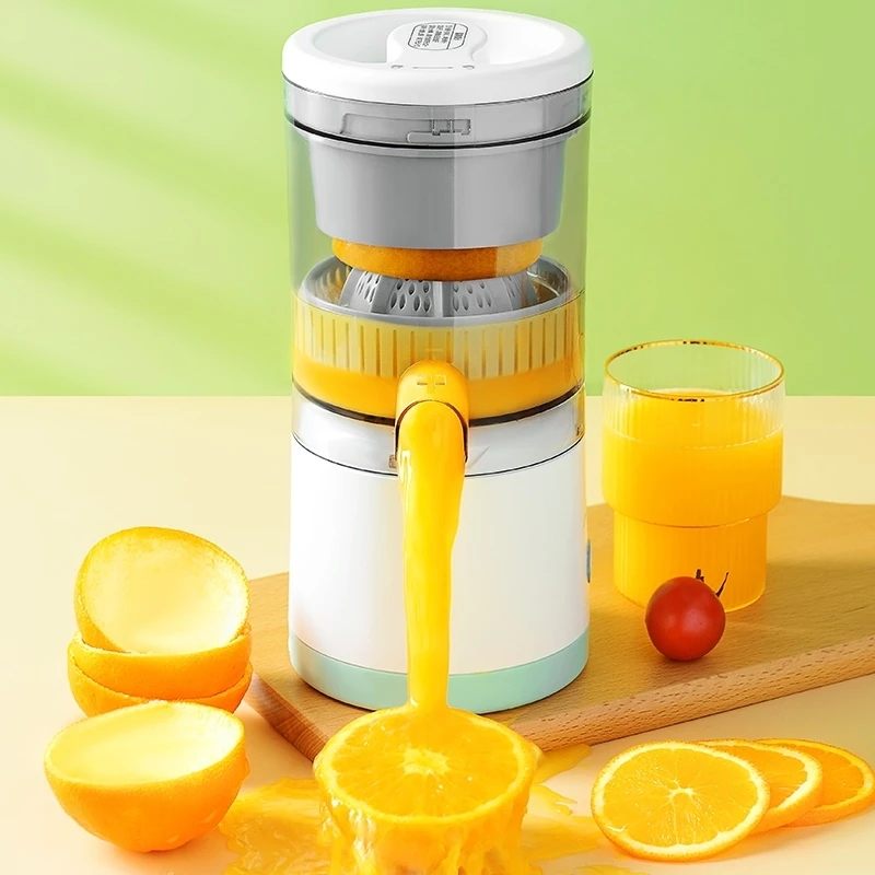 Multifunctional Orange Squeezer Portable Juicer Household Fruit Machine USB Charging Visual Juice Separator