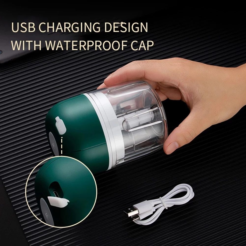 Household Electric Garlic Maker Portable Hygiene Multifunctional Charging Accessories Machine 45W Power 2 Models